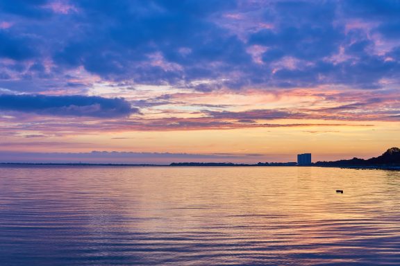 Sonnenuntergang auf Fehmarn
